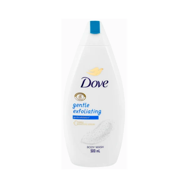 DOVE BODYWASH GENTLE EXFOLIATING 500ML